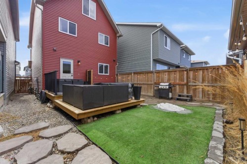 100 Evansborough Common Nw, Calgary, AB - Outdoor With Deck Patio Veranda With Exterior
