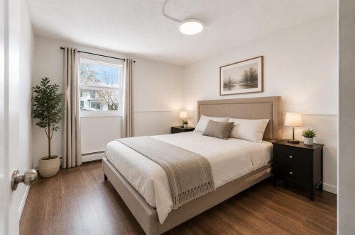 101-2111 14 Street, Calgary, AB - Indoor Photo Showing Bedroom