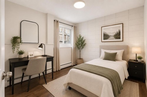 101-2111 14 Street, Calgary, AB - Indoor Photo Showing Bedroom