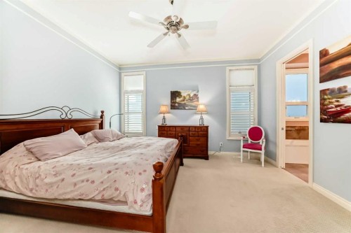 33 Evergreen Common Sw, Calgary, AB - Indoor Photo Showing Bedroom