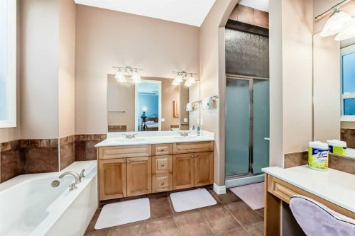 33 Evergreen Common Sw, Calgary, AB - Indoor Photo Showing Bathroom