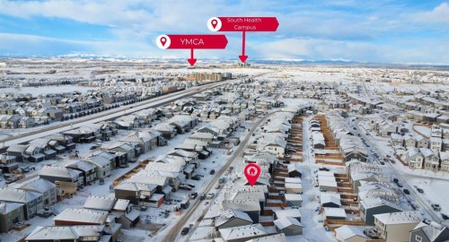321 Magnolia Way Se, Calgary, AB - Outdoor With View