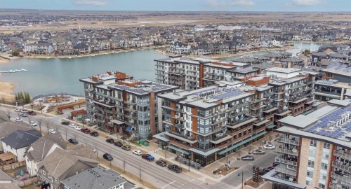 321 Magnolia Way Se, Calgary, AB - Outdoor With Body Of Water With View