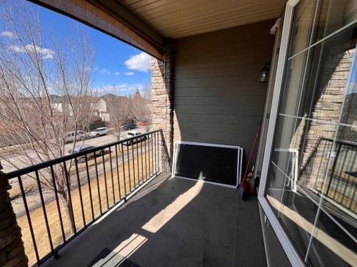 208-100 Cranfield Common Se, Calgary, AB - Outdoor With Balcony With Exterior