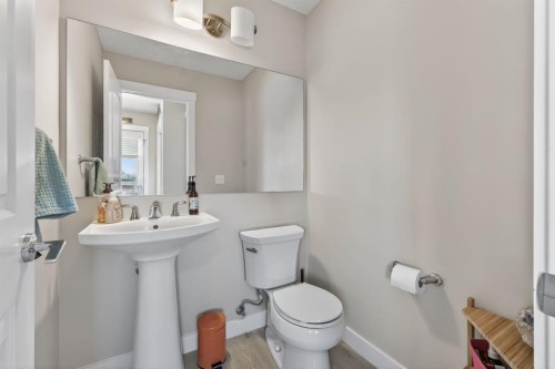 203 Fireside Parkway, Cochrane, AB - Indoor Photo Showing Bathroom