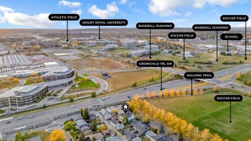 2435 52 Avenue Sw, Calgary, AB - Outdoor With View