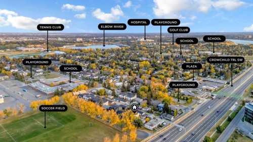 2435 52 Avenue Sw, Calgary, AB - Outdoor With View