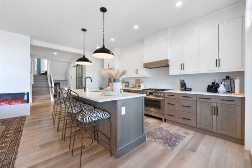 292 Legacy Reach Circle Se, Calgary, AB - Indoor Photo Showing Kitchen With Upgraded Kitchen