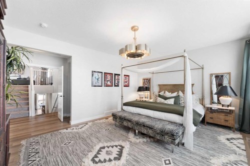 292 Legacy Reach Circle Se, Calgary, AB - Indoor Photo Showing Bedroom