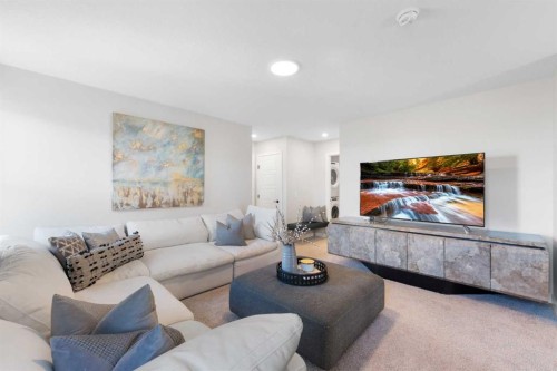 292 Legacy Reach Circle Se, Calgary, AB - Indoor Photo Showing Living Room