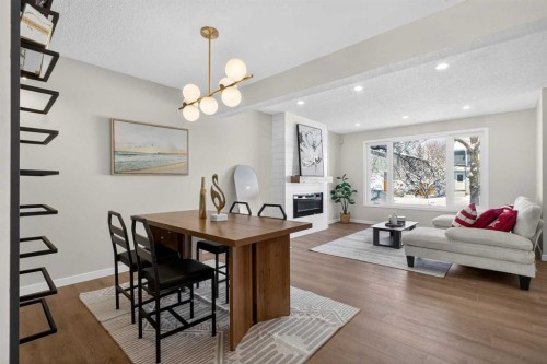 5 Bermuda Lane Nw, Calgary, AB - Indoor With Fireplace