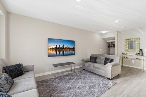 427 Redstone View Ne, Calgary, AB - Indoor Photo Showing Living Room