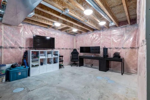 4 Copperpond Grove Se, Calgary, AB - Indoor Photo Showing Basement