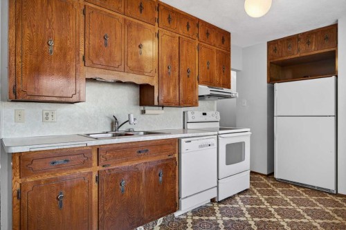 1124 31 Avenue Nw, Calgary, AB - Indoor Photo Showing Kitchen With Double Sink
