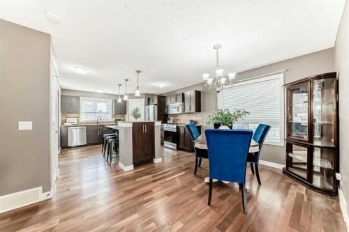 172 Morningside Manor Sw, Airdrie, AB - Indoor Photo Showing Dining Room