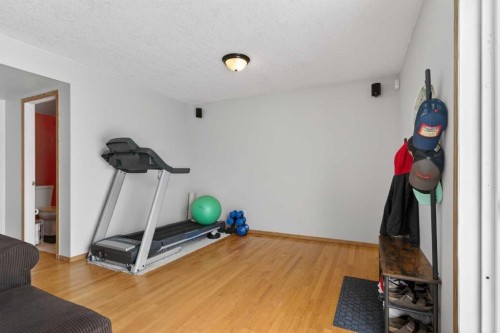 173 Martin Crossing Crescent Ne, Calgary, AB - Indoor Photo Showing Gym Room