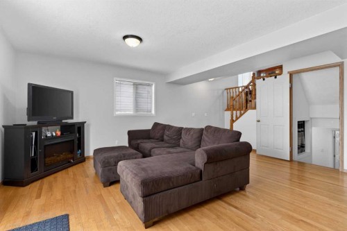 173 Martin Crossing Crescent Ne, Calgary, AB - Indoor Photo Showing Living Room