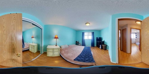173 Martin Crossing Crescent Ne, Calgary, AB - Indoor Photo Showing Bedroom