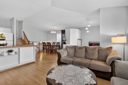 173 Martin Crossing Crescent Ne, Calgary, AB - Indoor Photo Showing Living Room