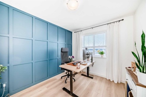 59 Wolf Hollow Way Se, Calgary, AB - Indoor Photo Showing Office