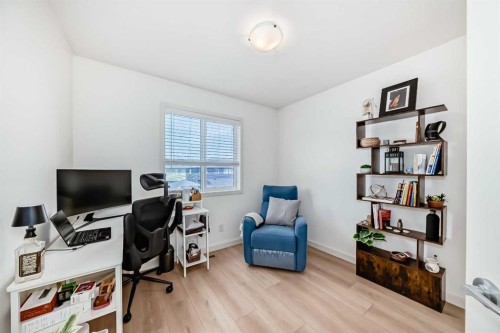 59 Wolf Hollow Way Se, Calgary, AB - Indoor Photo Showing Office