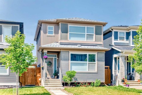 59 Wolf Hollow Way Se, Calgary, AB - Outdoor With Facade