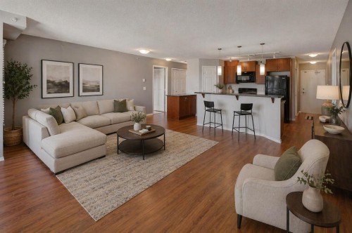 2429-700 Willowbrook Road Nw, Airdrie, AB - Indoor Photo Showing Living Room