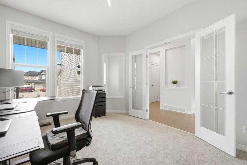 83 Nolanfield Court Nw, Calgary, AB - Indoor Photo Showing Office