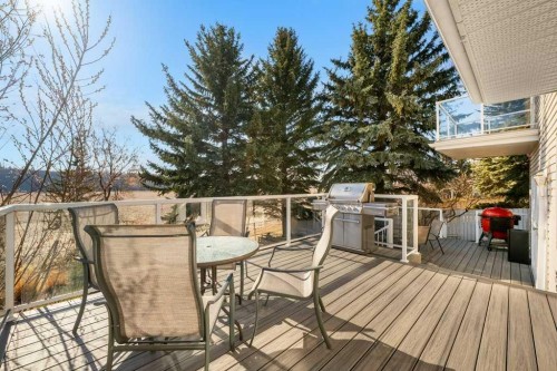 44 Deerbrook Crescent Se, Calgary, AB - Outdoor With Deck Patio Veranda