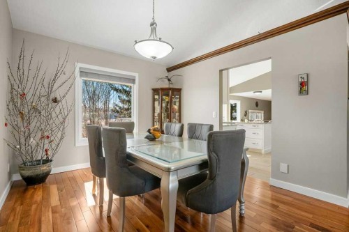 44 Deerbrook Crescent Se, Calgary, AB - Indoor Photo Showing Dining Room