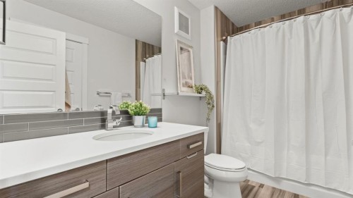 69 Sundown Grove, Cochrane, AB - Indoor Photo Showing Bathroom