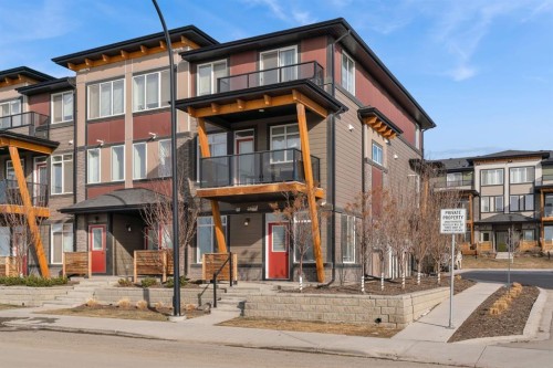 272 Seton Passage Se, Calgary, AB - Outdoor With Facade