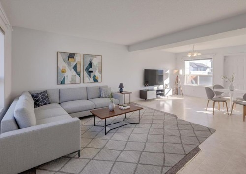 179 Saddlemead Green Ne, Calgary, AB - Indoor Photo Showing Living Room