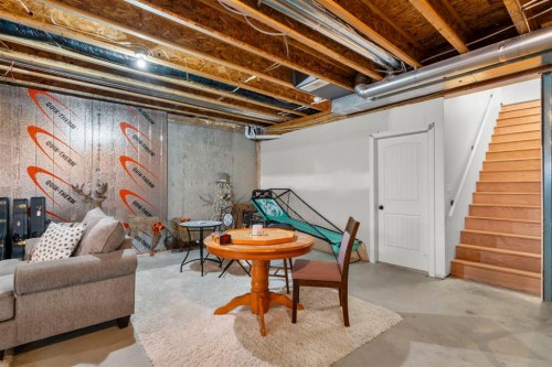 561 Boulder Creek Green Se, Langdon, AB - Indoor Photo Showing Basement