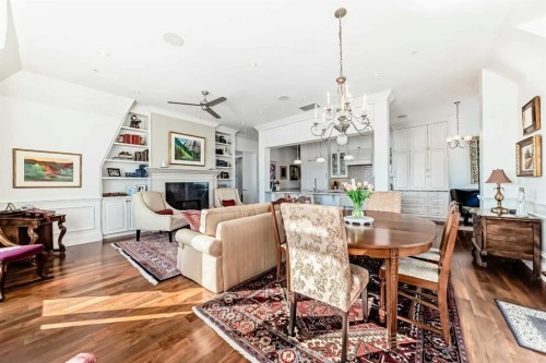 504-211 Quarry Way Se, Calgary, AB - Indoor Photo Showing Dining Room