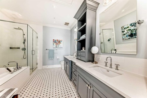 504-211 Quarry Way Se, Calgary, AB - Indoor Photo Showing Bathroom