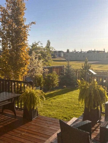 143 Cranfield Circle Se, Calgary, AB - Outdoor With Deck Patio Veranda With View