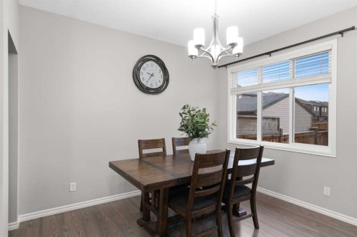1529 Legacy Circle Se, Calgary, AB - Indoor Photo Showing Dining Room