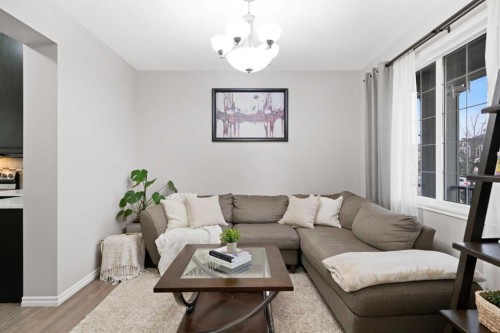 1529 Legacy Circle Se, Calgary, AB - Indoor Photo Showing Living Room