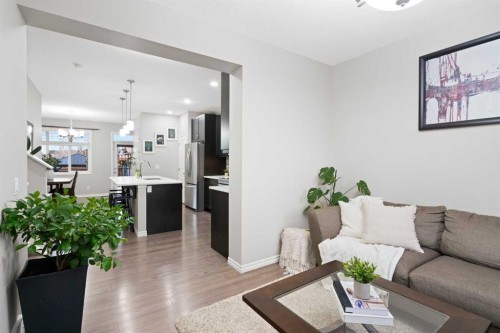 1529 Legacy Circle Se, Calgary, AB - Indoor Photo Showing Living Room