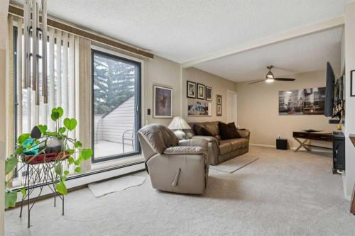 302-2425 90 Avenue Sw, Calgary, AB - Indoor Photo Showing Living Room