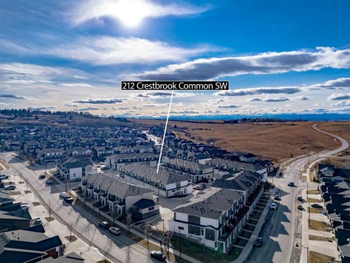 212 Crestbrook Common Sw, Calgary, AB - Outdoor With View