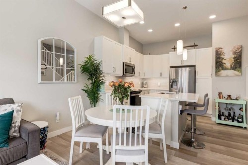 212 Crestbrook Common Sw, Calgary, AB - Indoor Photo Showing Dining Room