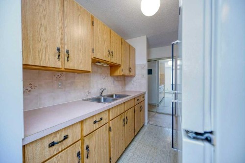4323 75 Street Nw, Calgary, AB - Indoor Photo Showing Kitchen With Double Sink