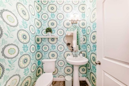 98 Mahogany Way Se, Calgary, AB - Indoor Photo Showing Bathroom