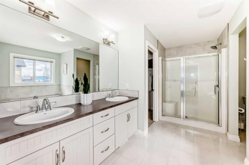 98 Mahogany Way Se, Calgary, AB - Indoor Photo Showing Bathroom