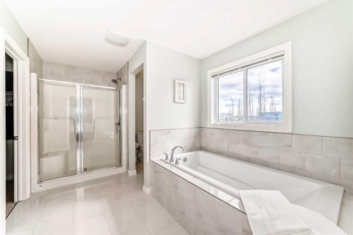 98 Mahogany Way Se, Calgary, AB - Indoor Photo Showing Bathroom