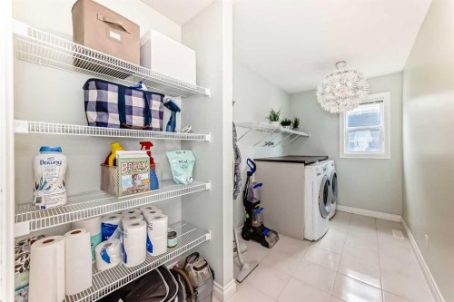 98 Mahogany Way Se, Calgary, AB - Indoor Photo Showing Laundry Room