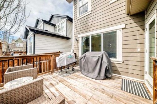 98 Mahogany Way Se, Calgary, AB - Outdoor With Deck Patio Veranda With Exterior