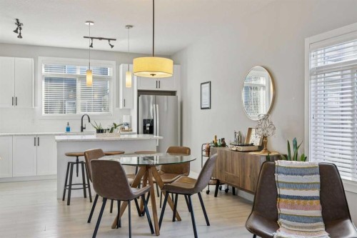 78 Sage Bluff Circle Nw, Calgary, AB - Indoor Photo Showing Dining Room